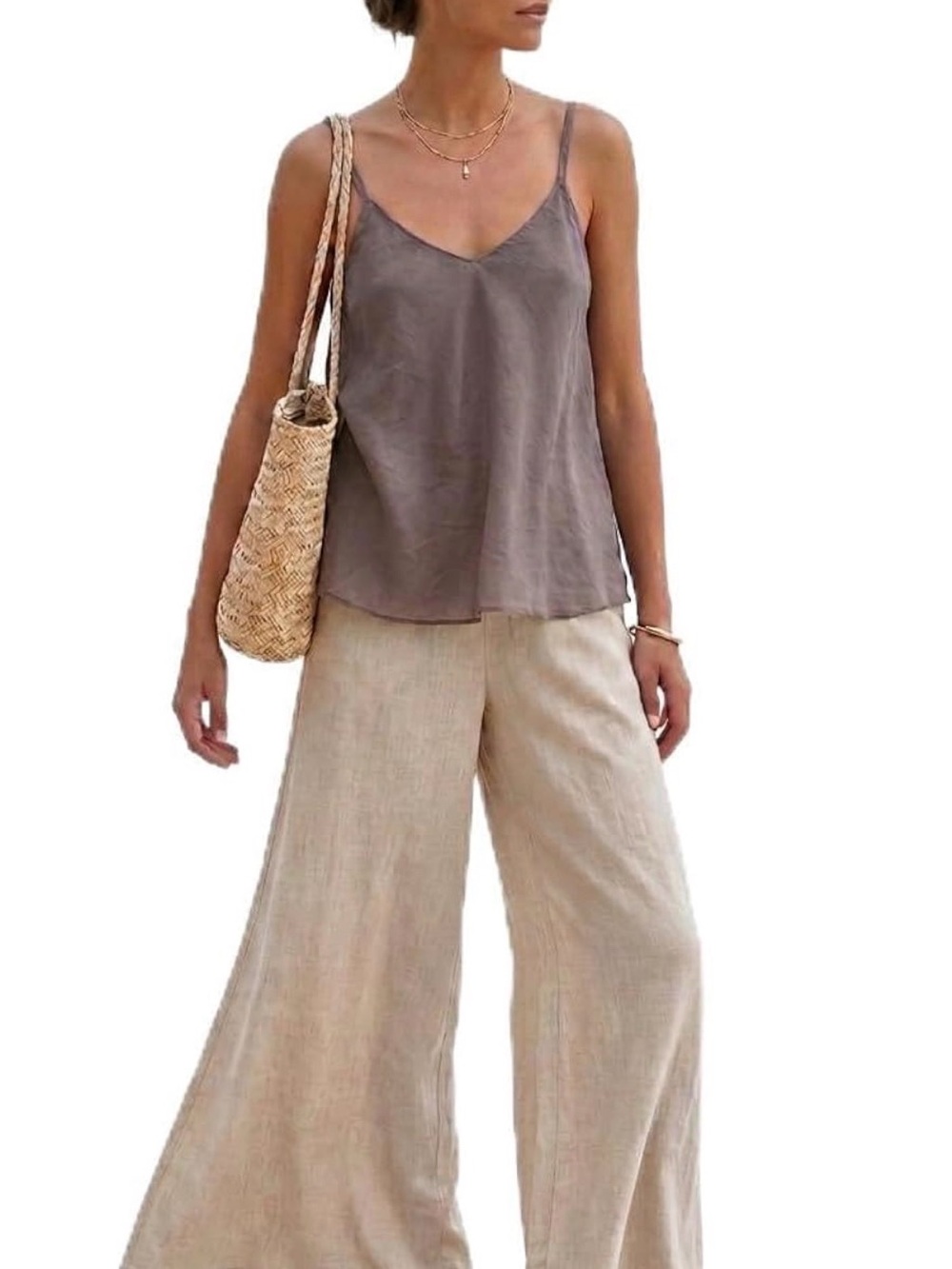 Lightweight Cotton Cami Blouse